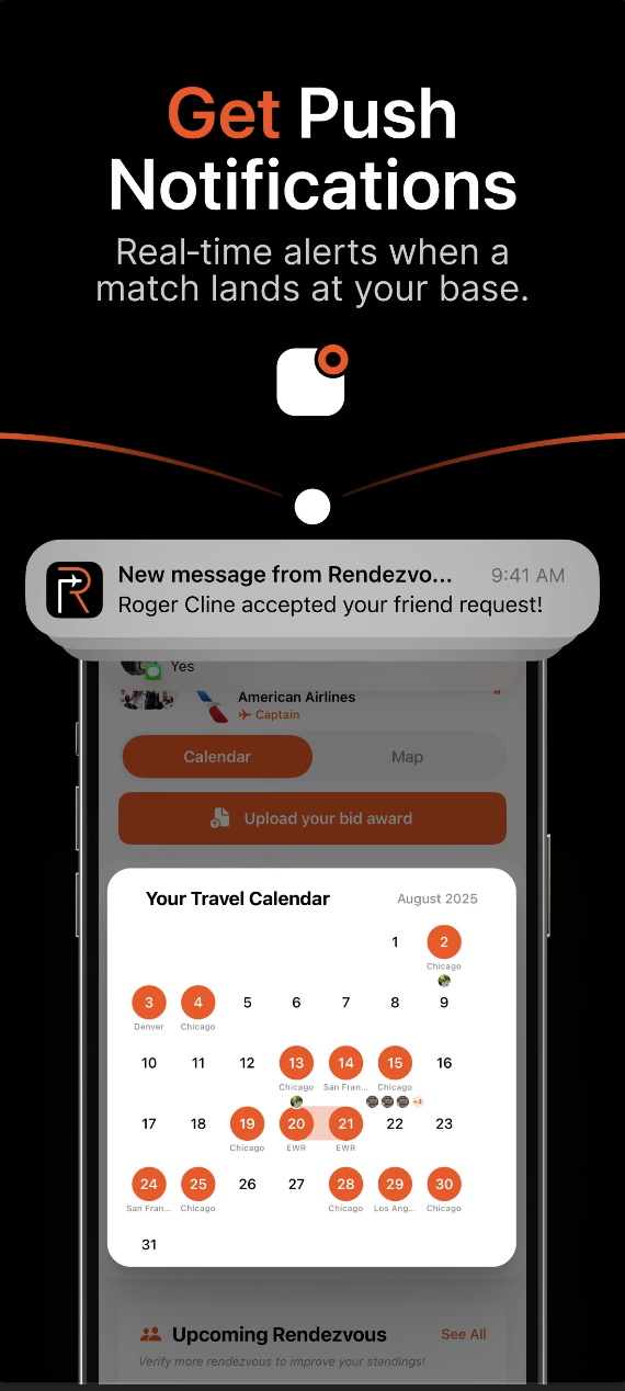 Rendezvous App Screenshot